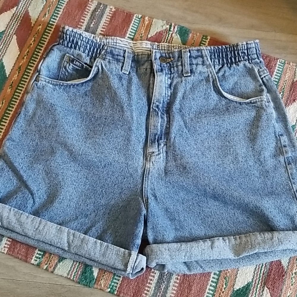 Vintage High Waisted Lee Shorts